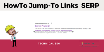 Jump To Links SEO in SERP Snippet!